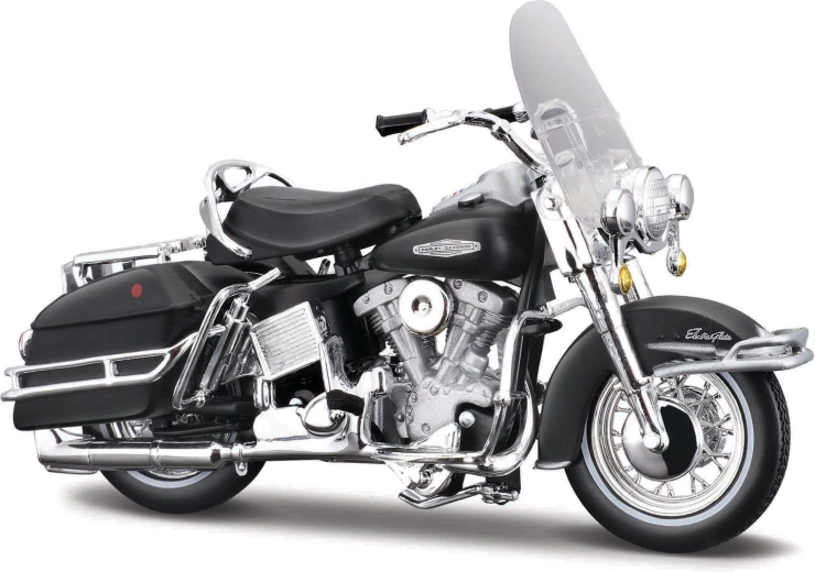Harley-Davidson 1966 FLH Electra Glide motorcykelmodel 1:18