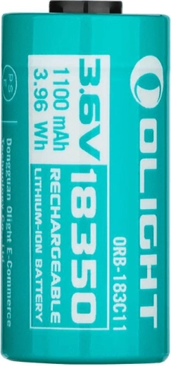 Genopladeligt batteri OLIGHT ORB-183C11 18350 1100 mAh Li-ion