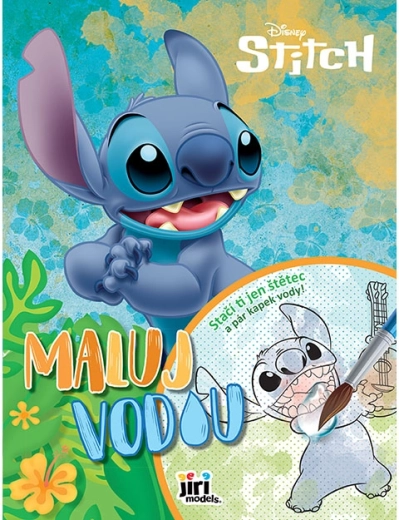 Vandmalebog A4 Lilo & Stitch