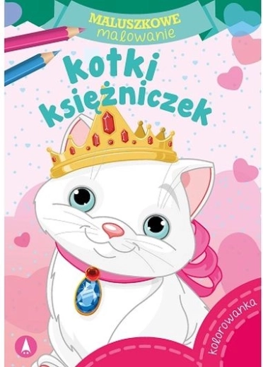Maluszkowe maleblok: prinsessekatte