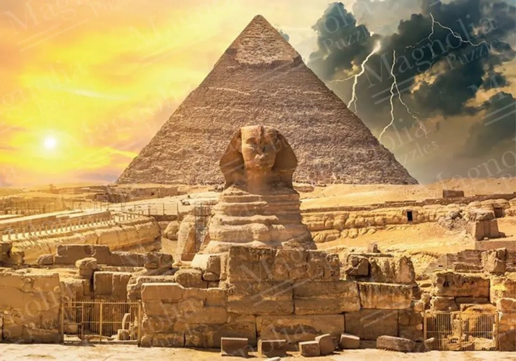Puslespil pyramider 1000 brikker