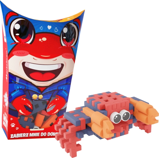 Byggesæt Mini Waffle Pocket Pets – krabbe