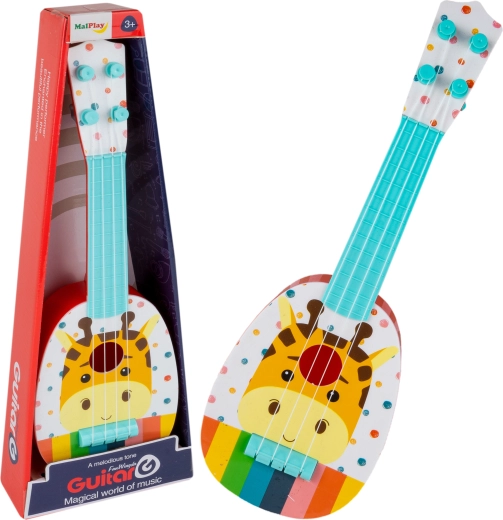 Børneguitar giraf 14"