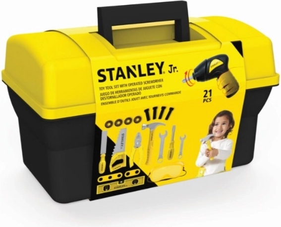 Børneværktøjskuffert med værktøj STANLEY Jr.