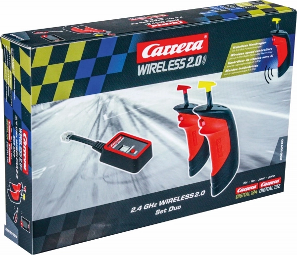 trådløs controller 2.0 til racerbane CARRERA Digital 132/124 – sæt 2 stk.
