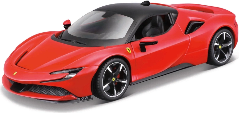 Maisto Ferrari SF90 Stradale rød byggesæt bil 1:24