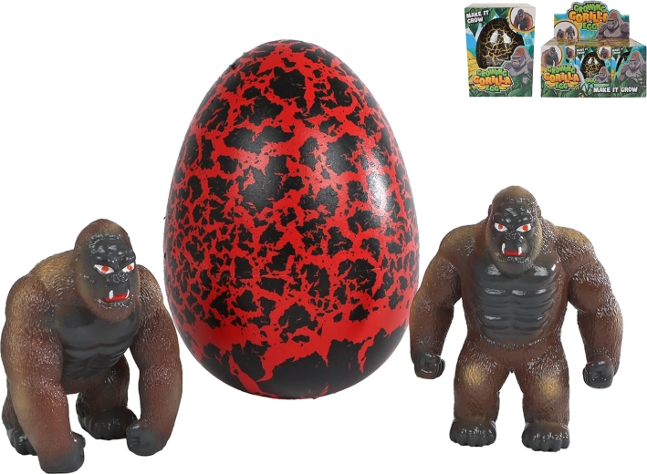 Jumbo udrugende og voksende gorillafigur til vand