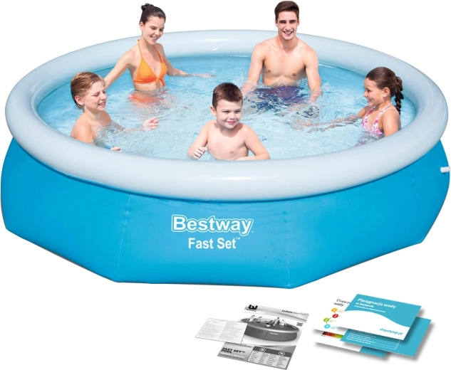 Have-selvbærende pool 305 × 76 cm Bestway