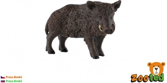 Vildsvin Plastik Figur 7cm