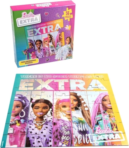 Barbie holografisk puslespil 56 brikker