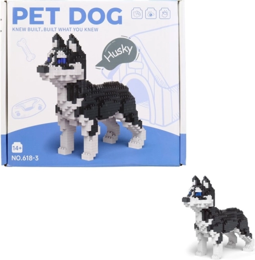 Byggesæt hund (940 dele)