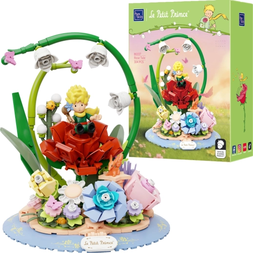 Pantasy Den lille prins – historien om rosen (Le Petit Prince) byggesæt 304 dele