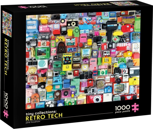 Puzzle Chronicle Books Små samlinger: Retro teknologi – 1000 brikker