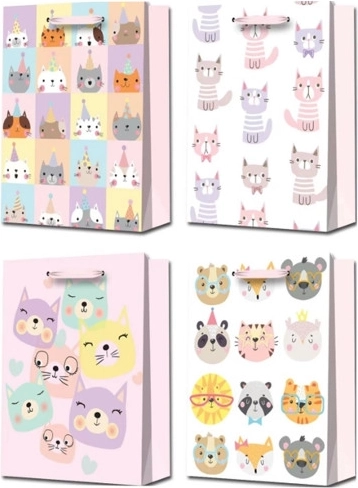 Gavepose med dyremotiv M