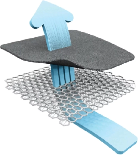 Maksimal ventilation takket være 3D-struktur