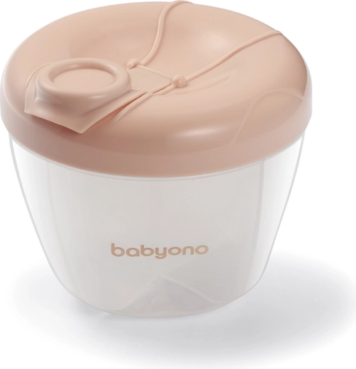 BabyOno doseringsbeholder til modermælkserstatning beige