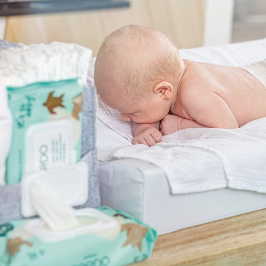 Skånsom sammensætning til følsom babyhud