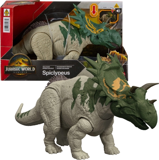 Jurassic World Odrodzenie dinosaurfigur Spiclypeus 30 cm med lyde
