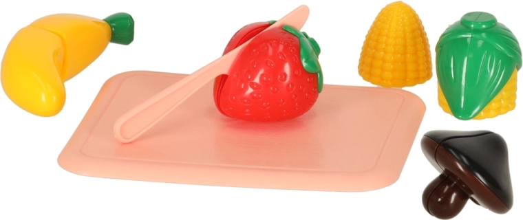 Frugt og grønt til at skære for udvikling af motorik