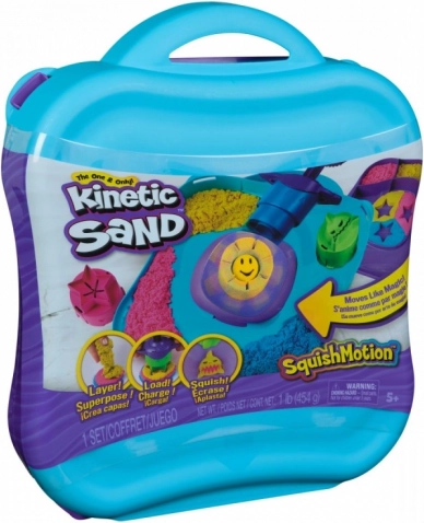 KINETIC SAND bevægelige forme – kreativt sæt med kinetisk sand (453 g)