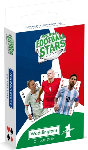 Spillekort Waddingtons No. 1 World Football Stars