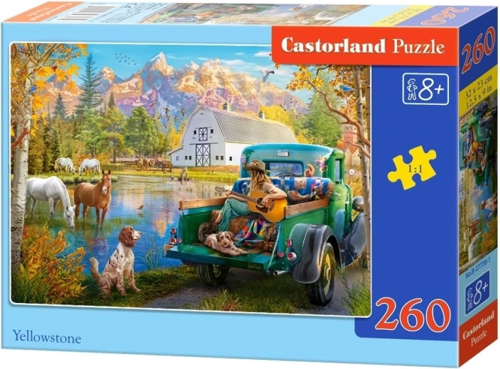 Castorland puslespil Yellowstone 260 brikker