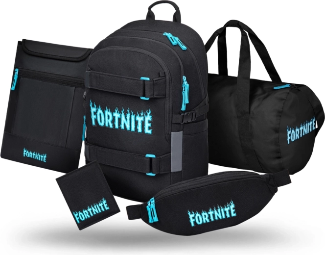BAAGL sæt 5 Skate Fortnite Blue