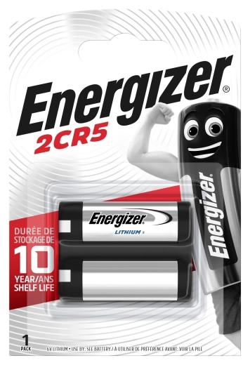 Lithiumbatteri 2CR5 6V ENERGIZER