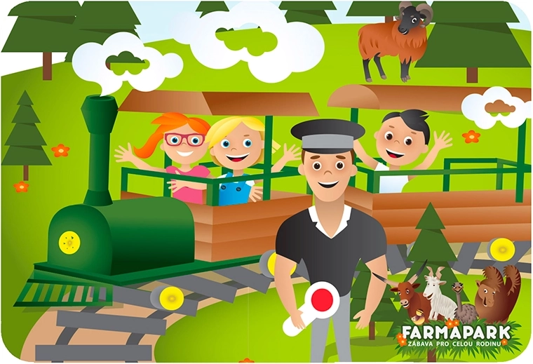 3D dækkeserviet Farmapark hest PRIME