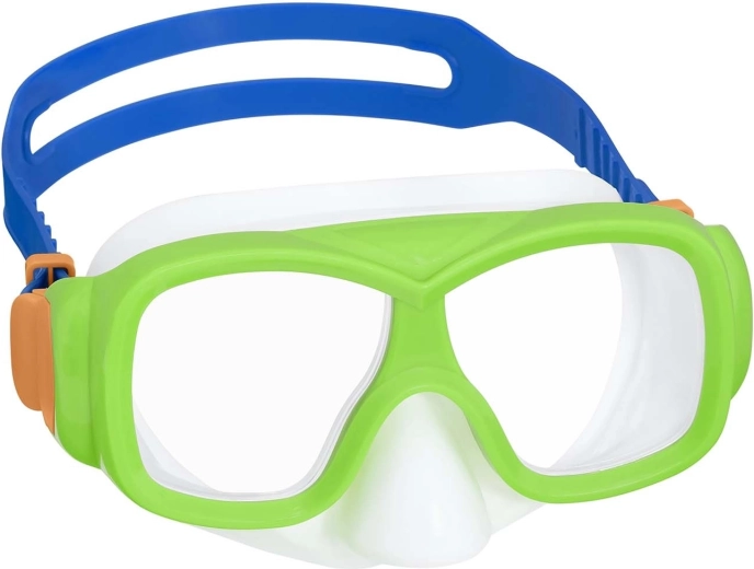 Dykker-/snorkelmaske Bestway grøn-blå