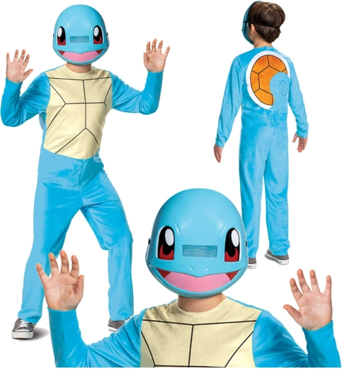 Børnekostume Pokémon Squirtle Kigurumi – Størrelse 126–136 cm