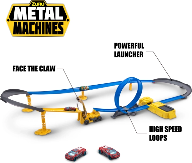 Metal Machines destruktions-byggesæt bane med motoriseret drift