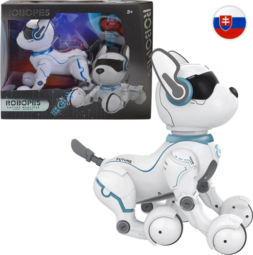 IR robot-hund med stemmekommandoer