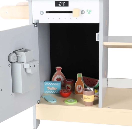 Interaktiv isterningemaskine og rigt tilbehør