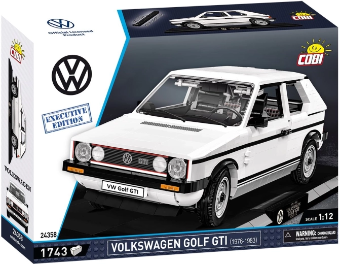 Cobi Volkswagen Golf GTI (1976–1983) Executive Edition byggesæt 1:12