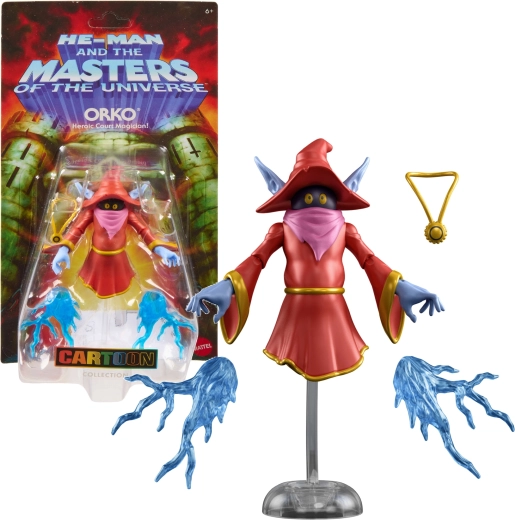 Mattel Masters of the Universe Origins figur Orko 14 cm med tilbehør