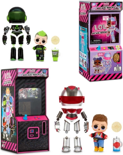 L.O.L. Surprise arcade heroes dukke drengehelt - 1 stk.