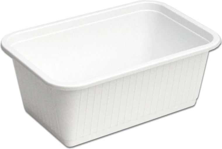Plast mikrokurv 25 × 17 × 10 cm – farvemix