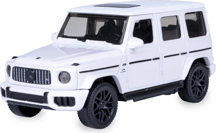 Metalmodel Mercedes-AMG G 63 i skala 1:43, hvid