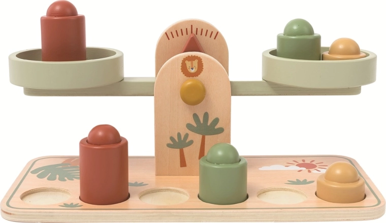 Montessori-legetøj i træ