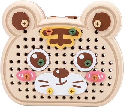 Praktisk kuffert formet som en bamse