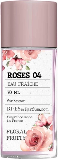 BI-ES Roses 04 dame eau fraîche i glas 70 ml