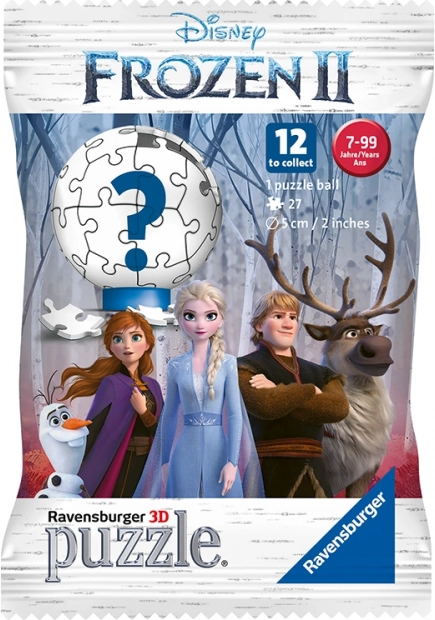 Frost 2 pose med overraskelse 3D figur (12 stk./display) 27 dele