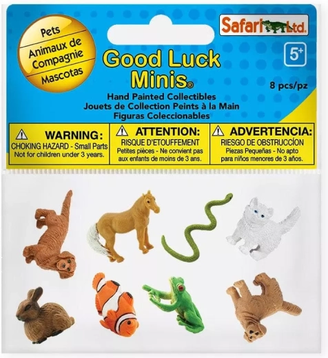 Safari Ltd. mini figurer af kæledyr Good Luck Minis Funpack