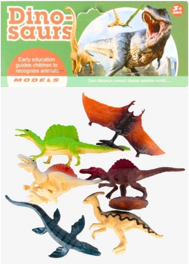 Sæt med dinosaurfigurer 6 stk.