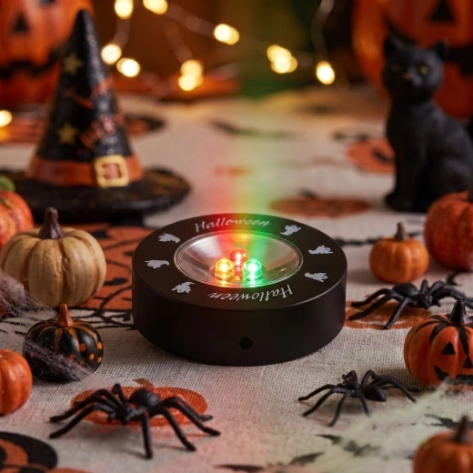 Halloween LED-stemningsbelysning med spøgelse