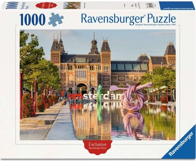 Ravensburger puslespil Rijksmuseum i Amsterdam 1000 brikker