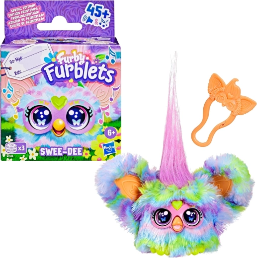 Hasbro Furby Furblets Swee-Dee interaktivt tøjdyr 5 cm