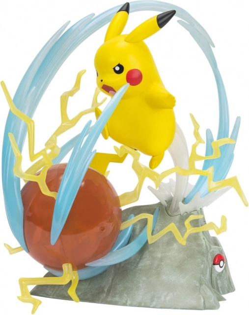 Pokemon-figur Pikachu DeLuxe med lys