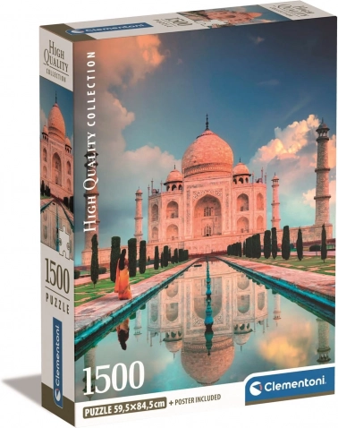 Puslespil 1500 brikker Taj Mahal